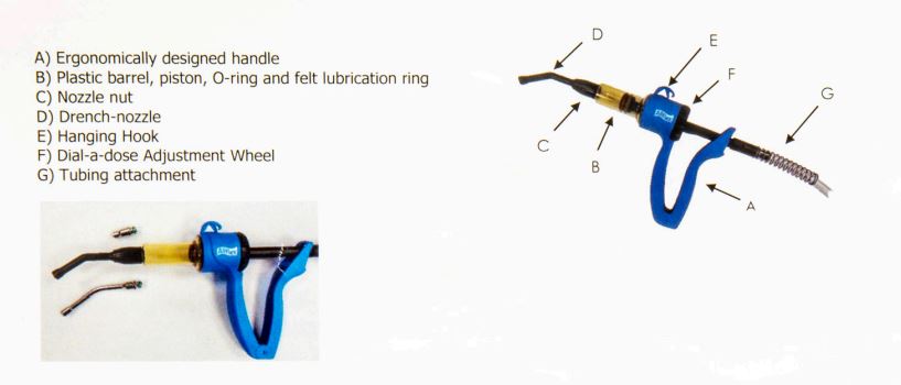 AllFlex Drencher 12.5ml Administrador Med Oral/Tópica