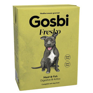 Gosbi Fresko Carne e Peixe 375G