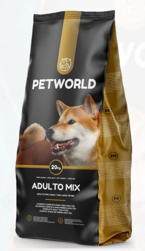 PETWORLD ADULTO MIX 20KG
