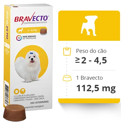 Bravecto 2-4.5KG