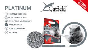 Areia de Gato Catfield Platinum