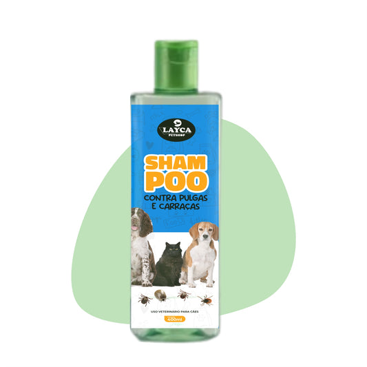 Shampoo Anti Pulgas e Carraças Layca 400ml